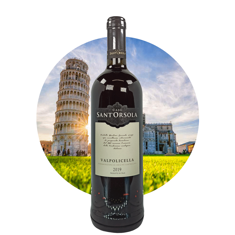 🍇ITALIE VALPOLICELLA "Sant'Orsola" 2020 (Rouge)