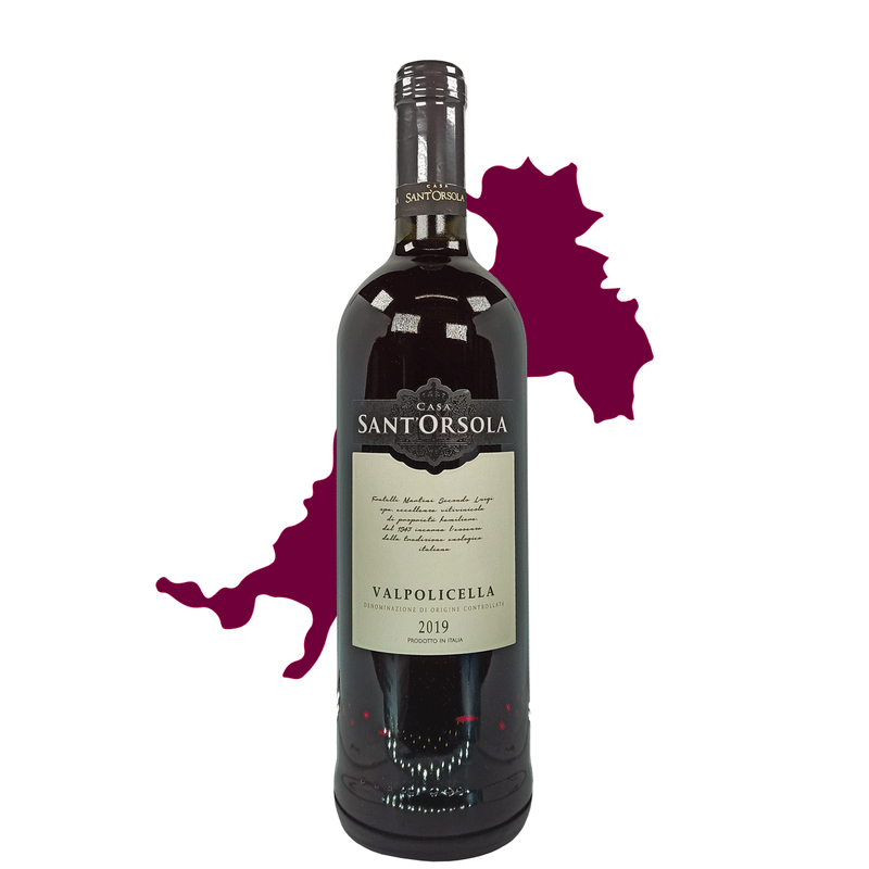 🍇ITALIE VALPOLICELLA "Sant'Orsola" 2020 (Rouge)