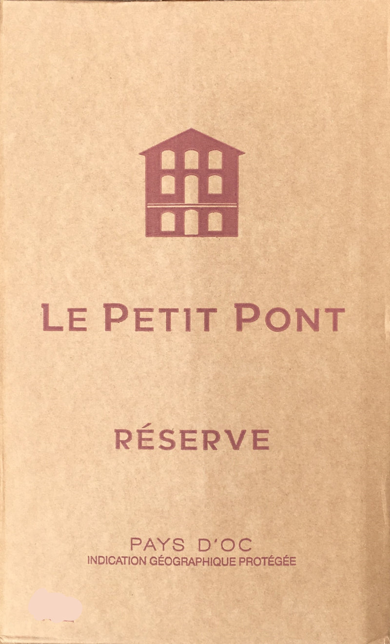 🍇IGP d'OC "Le Petit Pont" BIB 5 Litres 2022 (Rouge)